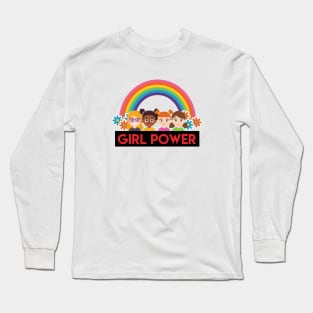 Girl Power and Feminist Long Sleeve T-Shirt